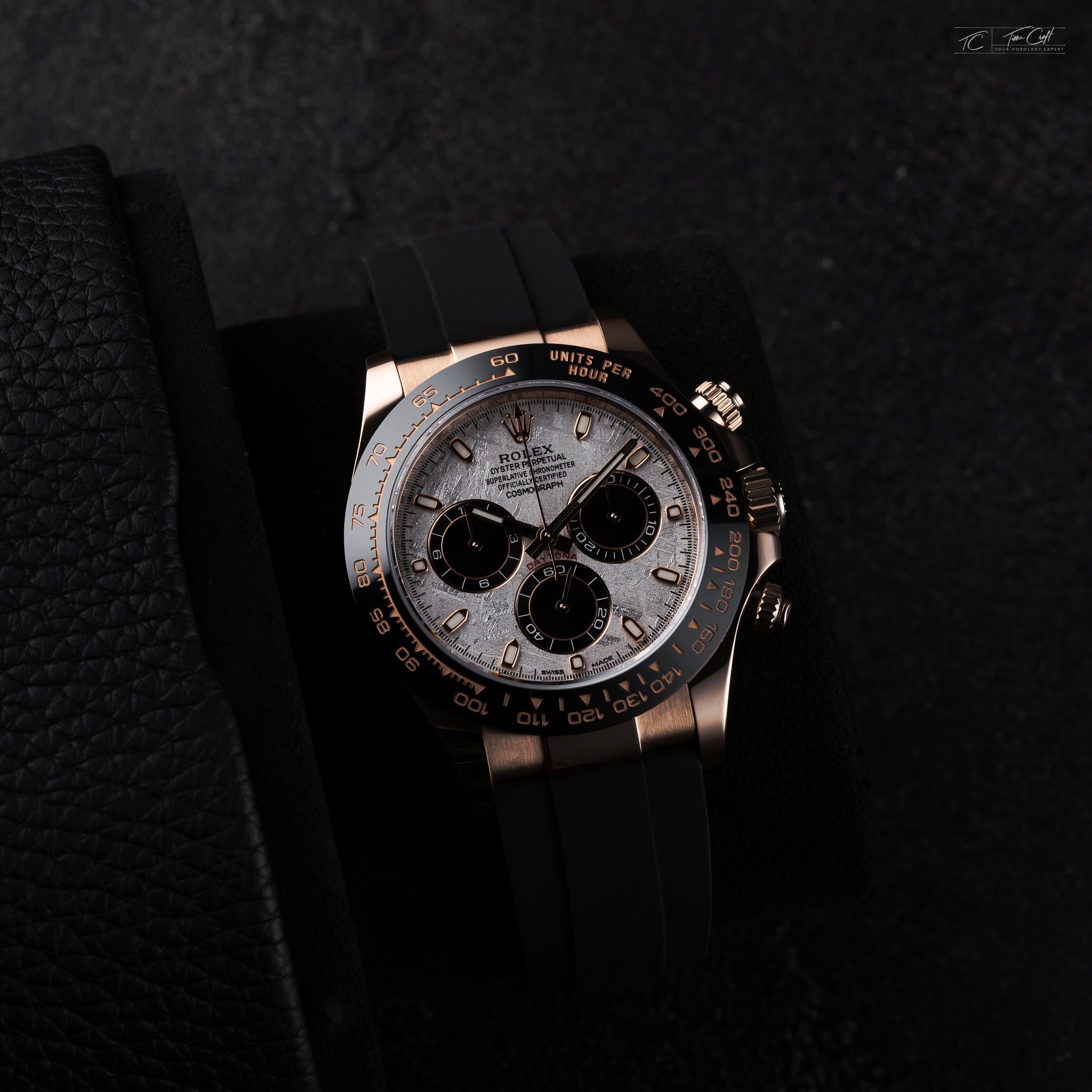 Authentic Rolex Daytona Meteorite Dial  Charles Simon Watch Roll Theo